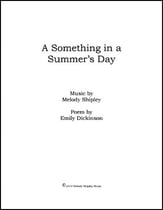 A Something in a Summer's Day SATB choral sheet music cover